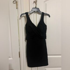 Emerald Sundae Black Mini Dress